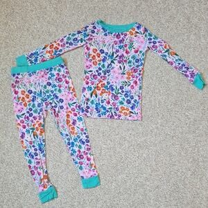 Little Sleepies Floral PJ Set Size 2T